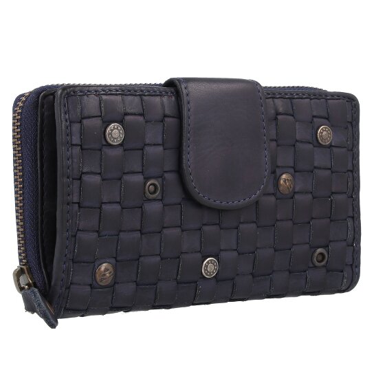 Harbour 2nd Soft Weaving Lucinda Wallet Leather 16 cm