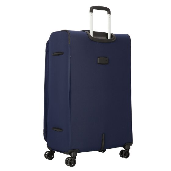 d&n Travel Line 9504 4 wheels Trolley L 76 cm with expansion pleat