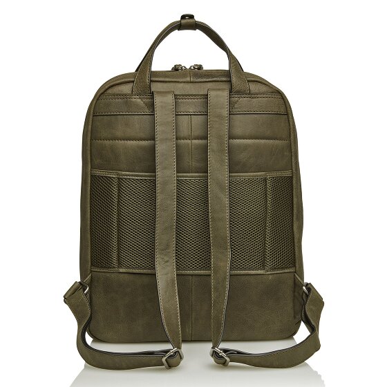 Castelijn & Beerens Carisma backpack RFID leather 40 cm laptop compartment Castelijn & Beerens Carisma backpack RFID leather 40 cm laptop compartment