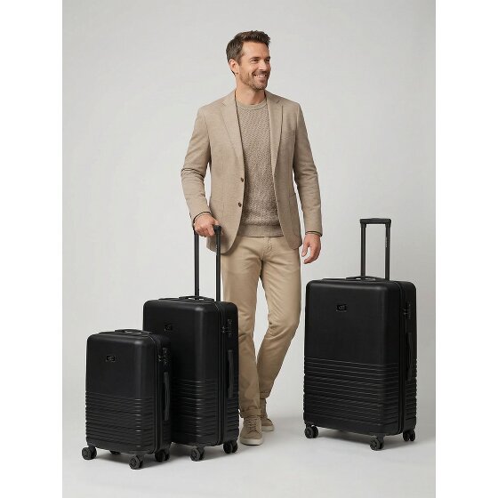camel active Hanoi 4 wheels Suitcase set 3-piece with expansion pleat