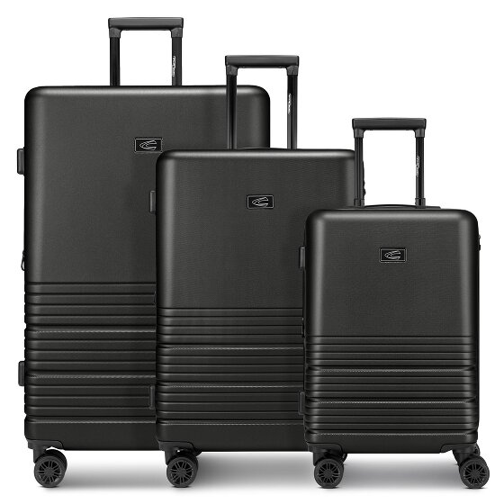 camel active Hanoi 4 wheels Suitcase set 3-piece with expansion pleat