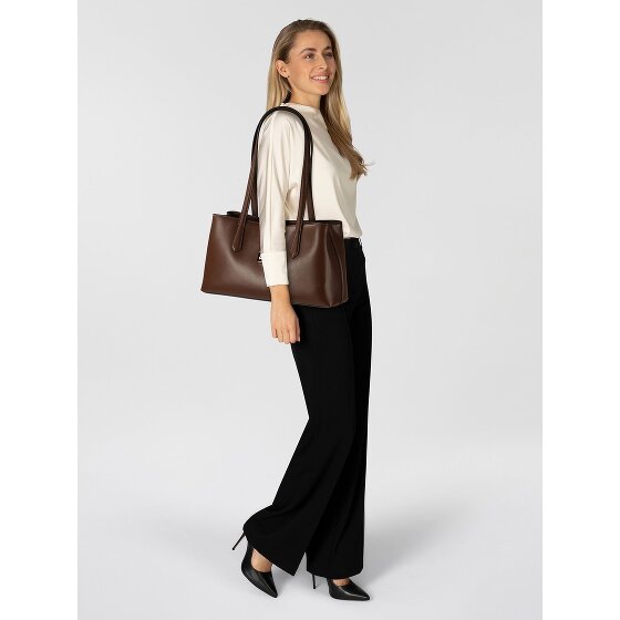 Karl Lagerfeld Autograph Shoulder Bag Leather 33 cm