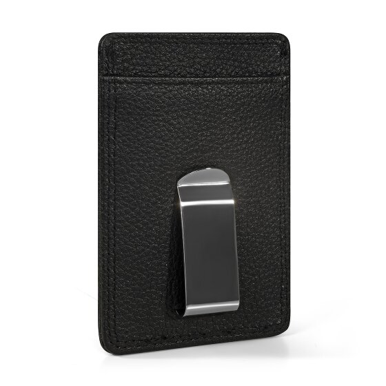 Redolz Leather Essentials credit card holder RFID leather 7 cm with money clip