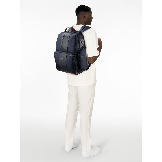 Piquadro Letter backpack RFID 42 cm laptop compartment