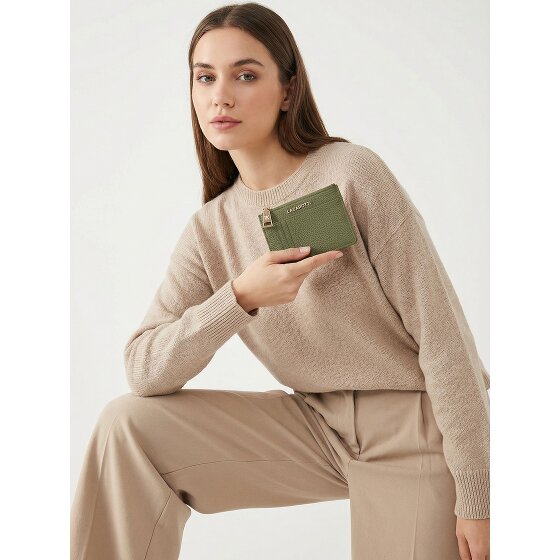 Lazarotti Bologna Leather key case Cardholder leather 11.5 cm with air tag compartment