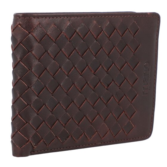 mano Don Luca wallet leather 13 cm