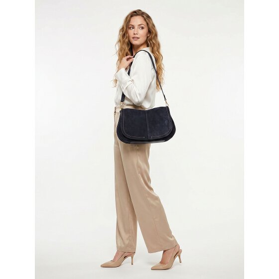 Gianni Chiarini Helena Round Shoulder Bag Genuine Leather 38 cm