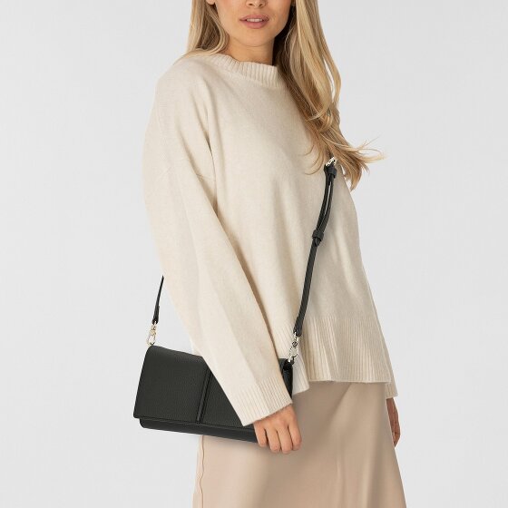 Aigner Clutch purse RFID protection Leather 21 cm