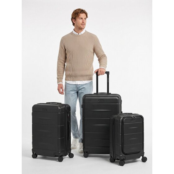 Police London 4 wheels Suitcase set 3-piece Expandable