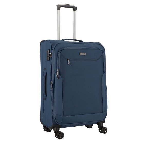 d&n Travel Line 6804 4 Roll Suitcase Set 3pcs.