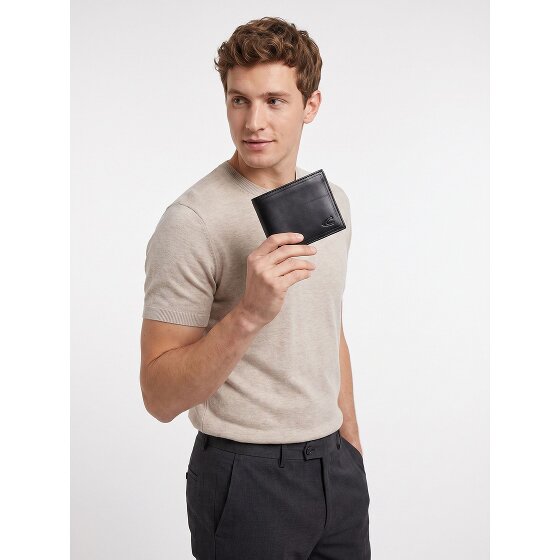 camel active Wood Wallet RFID protection Genuine Leather 10.5 cm
