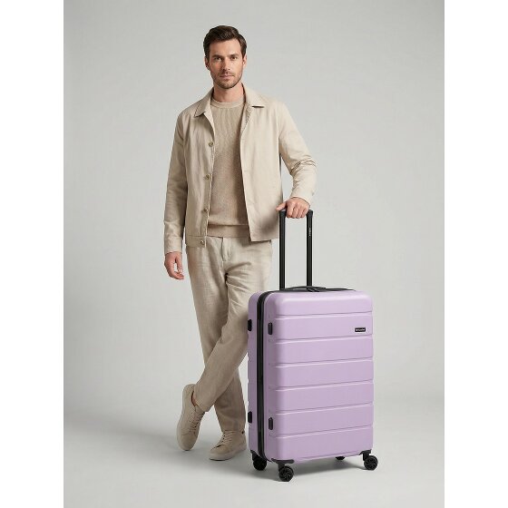 Saxoline Miami 4 wheels Trolley L 75 cm with expansion pleat