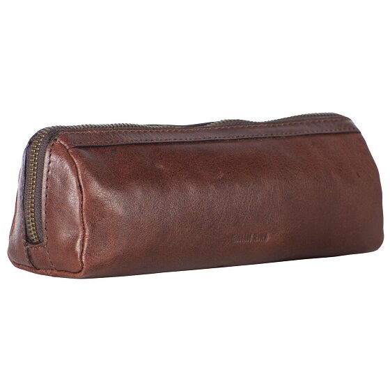 Leonhard Heyden Cambridge pencil case leather 20.5 cm