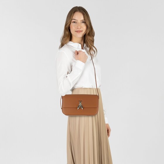 Patrizia Pepe Essential Fly Shoulder Bag Leather 31 cm