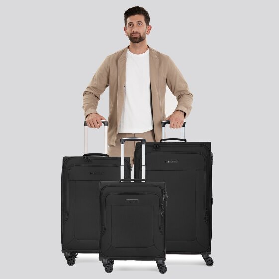Franky Melbourne 3.0 4-wheel suitcase set, 3-piece, with stretch fold Franky Melbourne 3.0 4-wheel suitcase set, 3-piece, with stretch fold