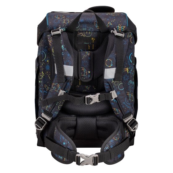 DerDieDas ErgoFlex Tiny LED School bag set