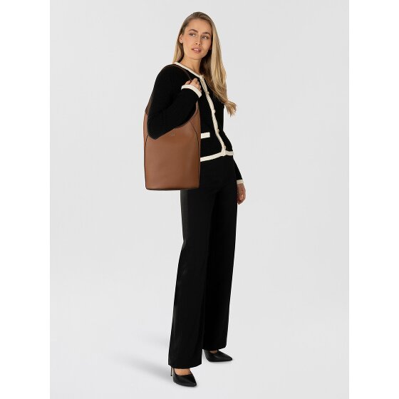 Boss Lenah Shoulder Bag Genuine Leather 22 cm