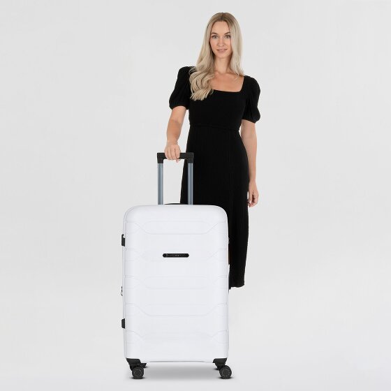 Polestream Strz by Asteroid 4 wheels Trolley L 74 cm with expansion pleat