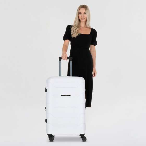 Polestream Strz by Asteroid 4 wheels Trolley L 74 cm with expansion pleat