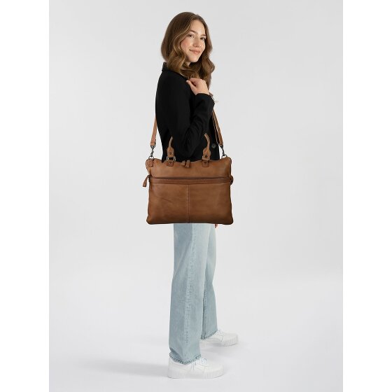 Harbour 2nd Urban Poets Vega Laptop bag Genuine Leather 38 cm