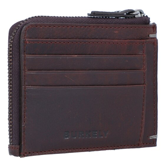 Burkely Antique Avery Credit card case RFID protection Genuine Leather 11 cm
