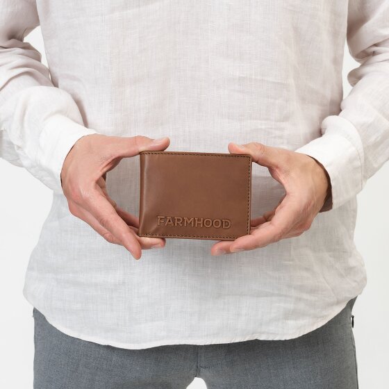 Farmhood Nashville Wallet RFID protection Genuine Leather 13 cm