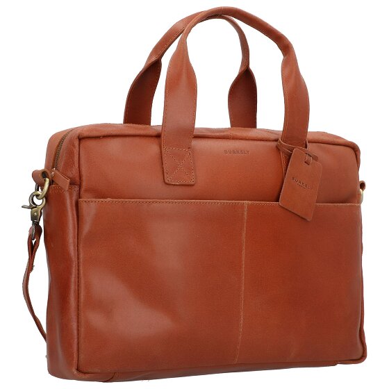 Burkely Vintage River briefcase leather 41 cm laptop compartment