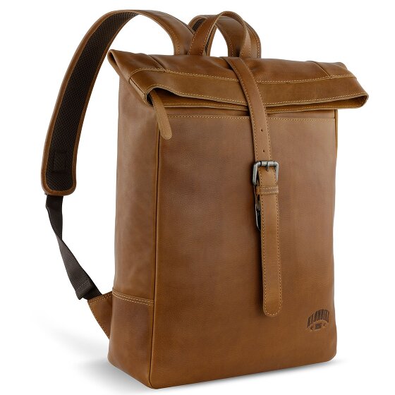 Klondike 1896 Gold Donald backpack leather 43 cm laptop compartment