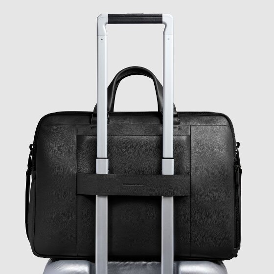 Piquadro Than Briefcase Leather 30 cm Laptop compartment