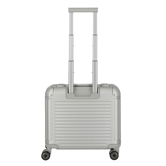 Travelite Next 4-Wheel Aluminum Wheeled Briefcase, 43 cm
