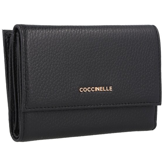 Coccinelle Metallic Soft wallet leather 14 cm