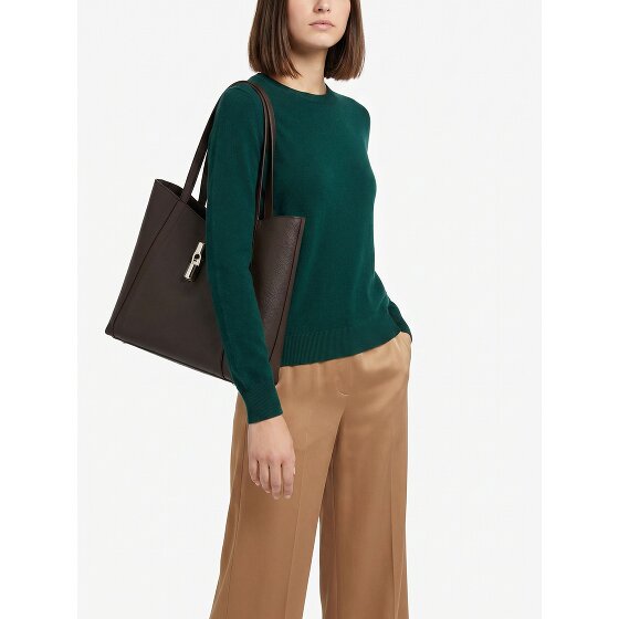 Furla Goccia Shopper Bag L Genuine Leather 37 cm