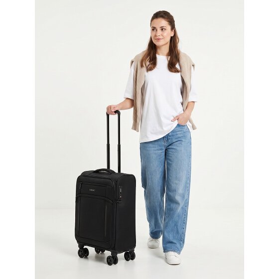 d&n Travel Line 9804 4 wheels Cabin suitcase S 55 cm