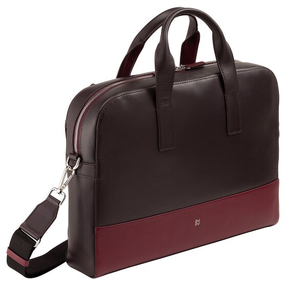 DuDu Berlino Briefcase Leather 39 cm Laptop compartment