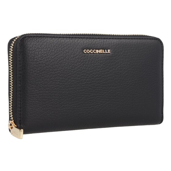 Coccinelle Metallic Soft Wallet Genuine Leather 10 cm
