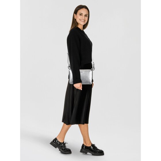 Mandarina Duck Mellow Metal Shoulder bag Leather 23 cm