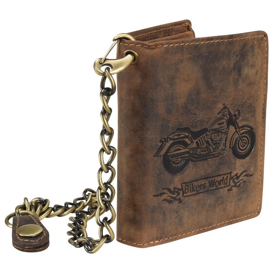 Greenburry Vintage Bike wallet leather 10 cm