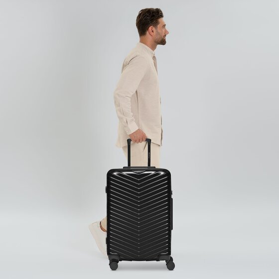 Redolz Essentials 18 4 wheels Trolley 66 cm with expansion pleat