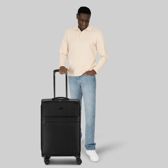 Bugatti Valencia Soft 4 wheels Trolley M 65 cm with expansion pleat