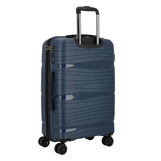 d&n Travel Line 4300 4 wheels Suitcase set 3-piece