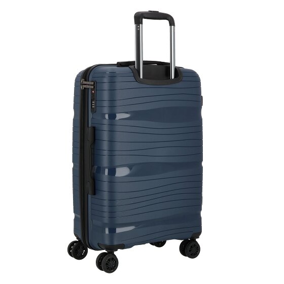 d&n Travel Line 4300 4 wheels Suitcase set 3-piece