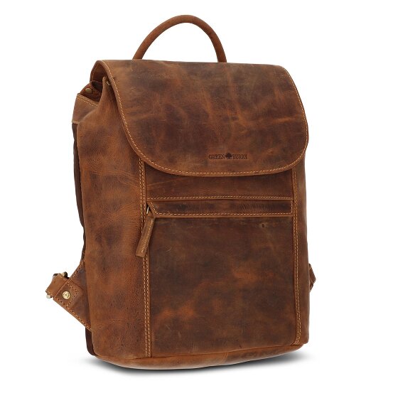 Greenburry Vintage City Backpack Leather 35 cm