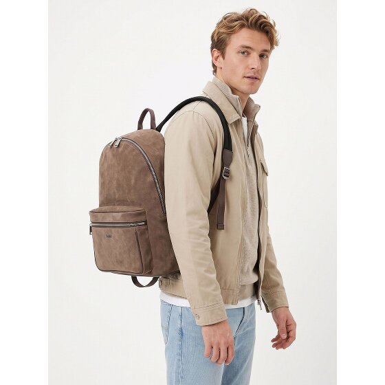 Boss Northon Daypack S Genuine Leather 42 cm Laptop compartment