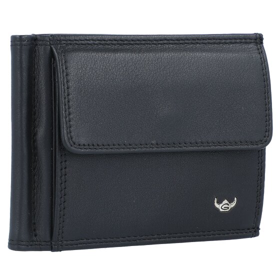 Golden Head Polo Wallet RFID protection Leather 11 cm