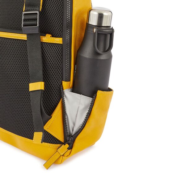 Piquadro Harper backpack RFID leather 40 cm laptop compartment