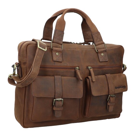 Greenland Nature Montenegro briefcase leather 41 cm Greenland Nature Montenegro briefcase leather 41 cm