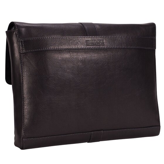 Leonhard Heyden Bergamo briefcase leather 37 cm laptop compartment