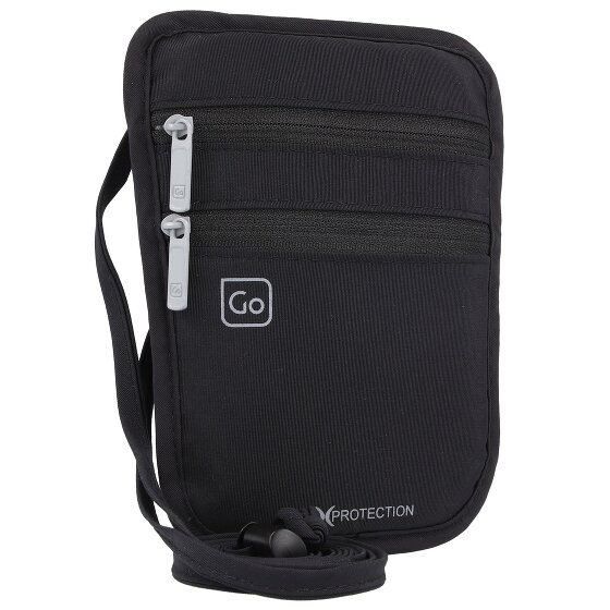Go Travel Wallet + Money Belt Chest Pouch RFID 12.5 cm
