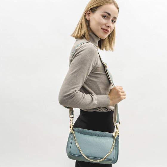 Lazarotti Milano Leather shoulder bag leather 23 cm