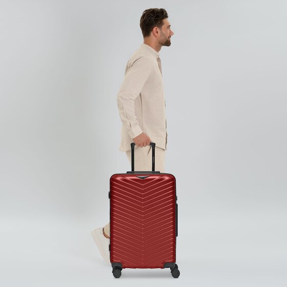 Redolz Essentials 18 4 wheels Trolley 66 cm with expansion pleat